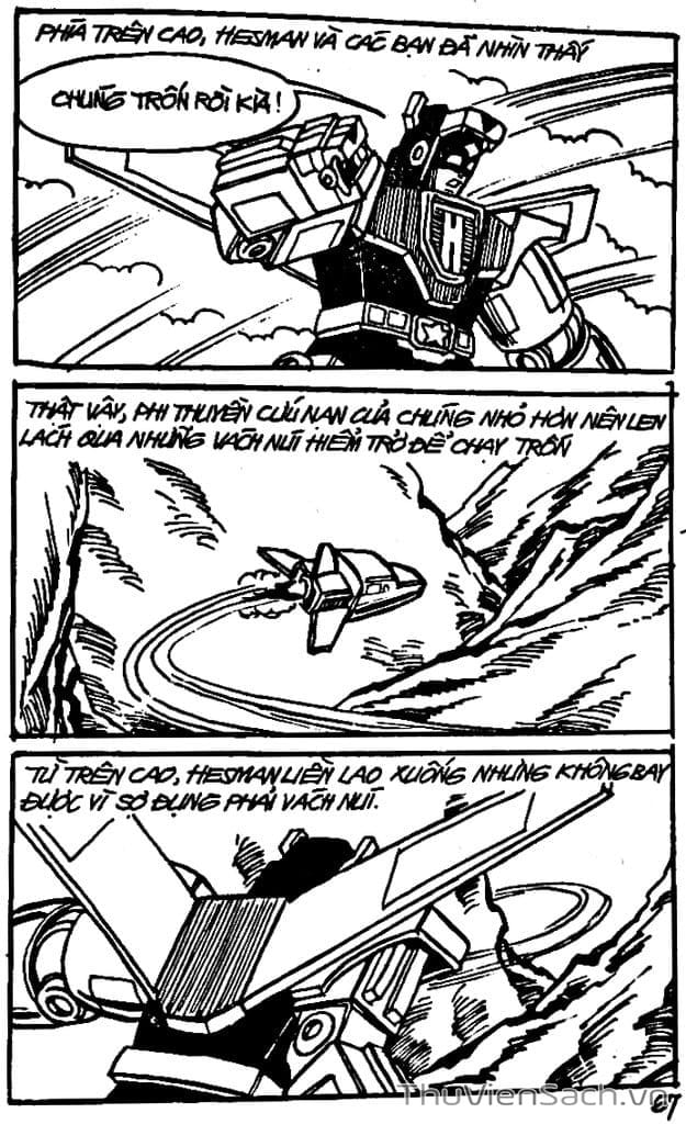 Truyện Tranh Dũng Sĩ Hesman trang 4