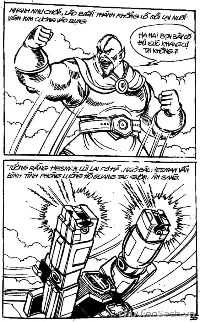 Truyện Tranh Dũng Sĩ Hesman trang 4