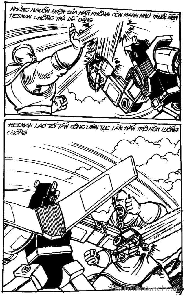 Truyện Tranh Dũng Sĩ Hesman trang 4