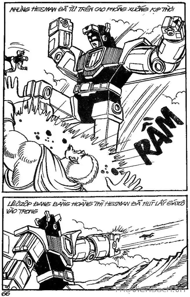 Truyện Tranh Dũng Sĩ Hesman trang 4