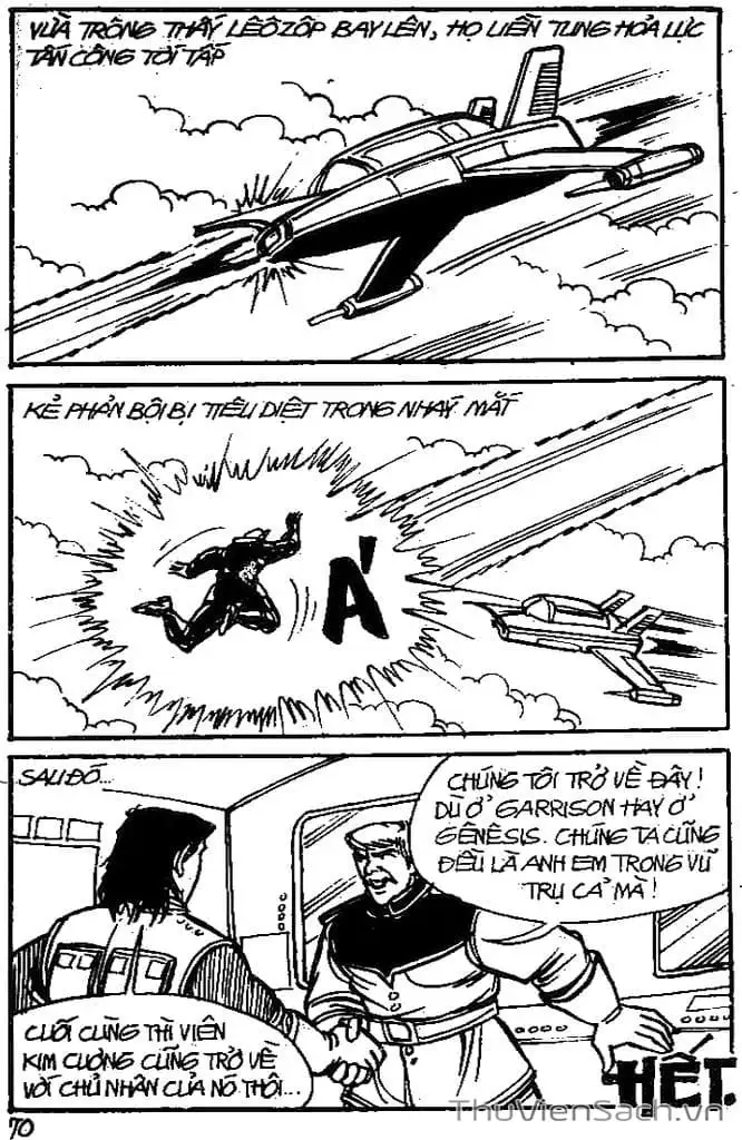 Truyện Tranh Dũng Sĩ Hesman trang 4