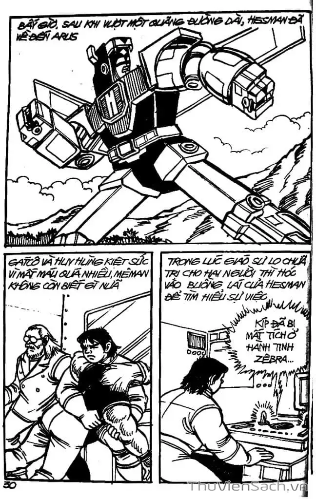 Truyện Tranh Dũng Sĩ Hesman trang 4