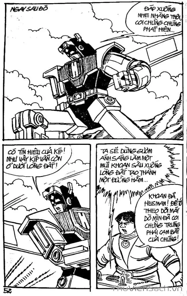 Truyện Tranh Dũng Sĩ Hesman trang 4