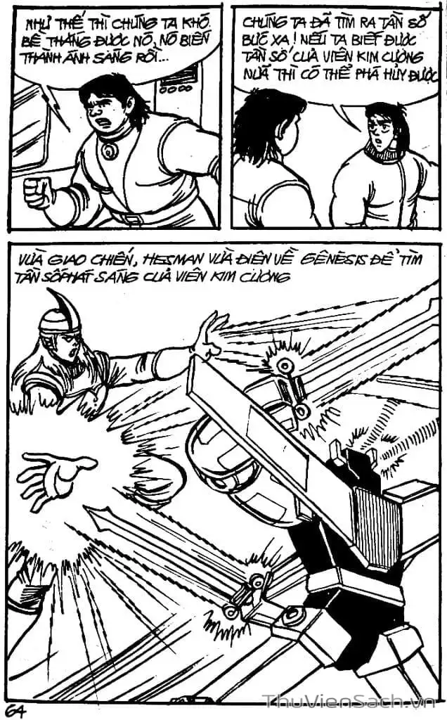 Truyện Tranh Dũng Sĩ Hesman trang 4