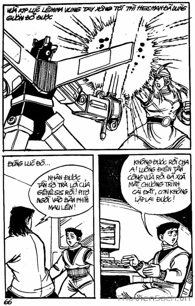 Truyện Tranh Dũng Sĩ Hesman trang 4
