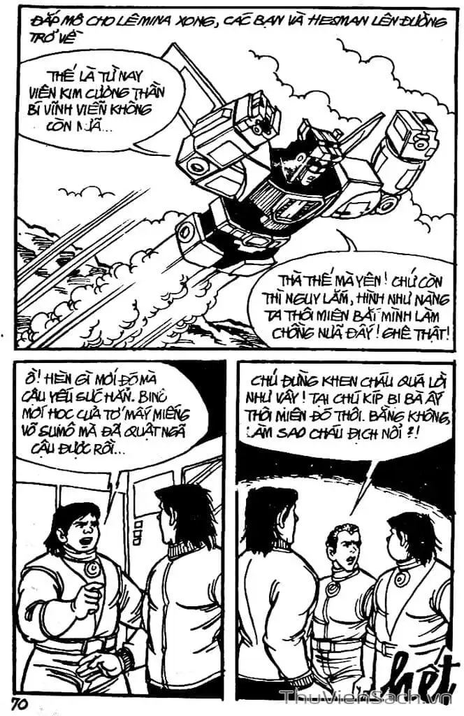 Truyện Tranh Dũng Sĩ Hesman trang 4