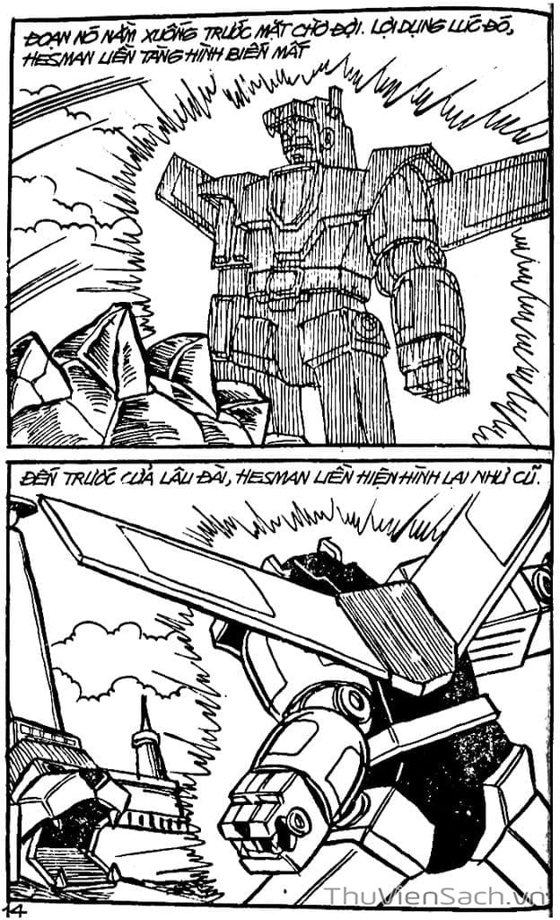 Truyện Tranh Dũng Sĩ Hesman trang 4