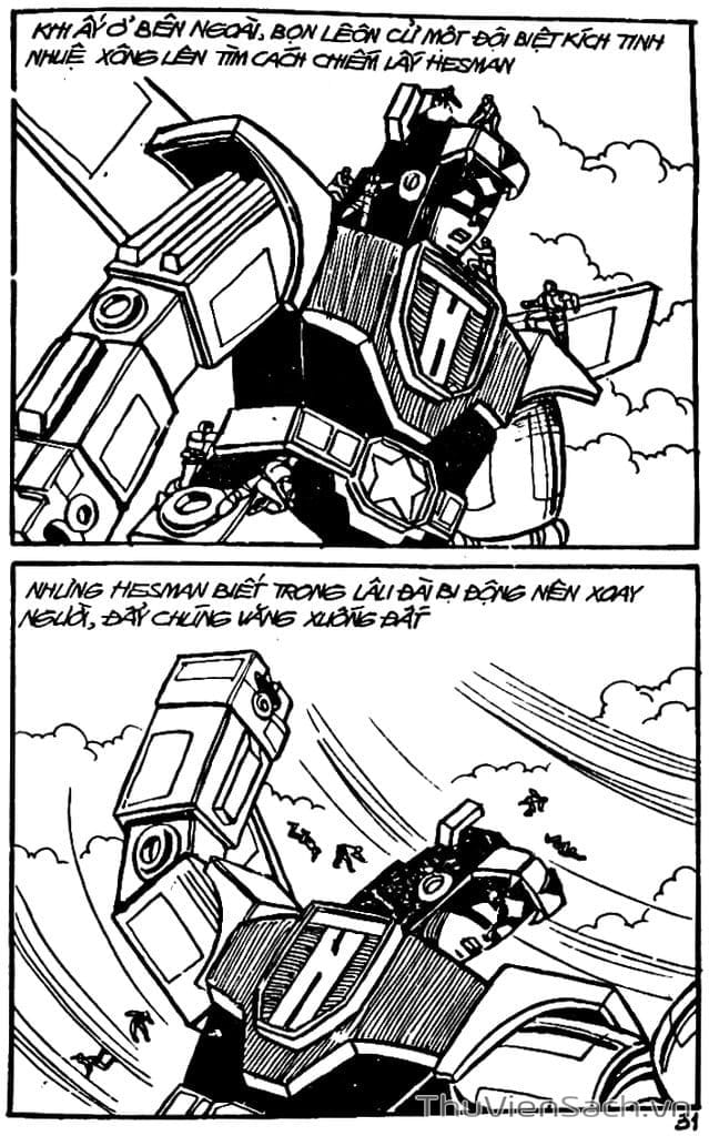 Truyện Tranh Dũng Sĩ Hesman trang 4