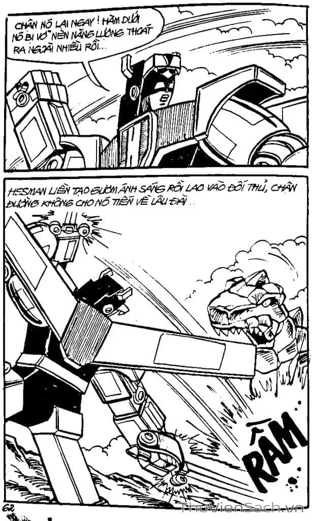 Truyện Tranh Dũng Sĩ Hesman trang 4