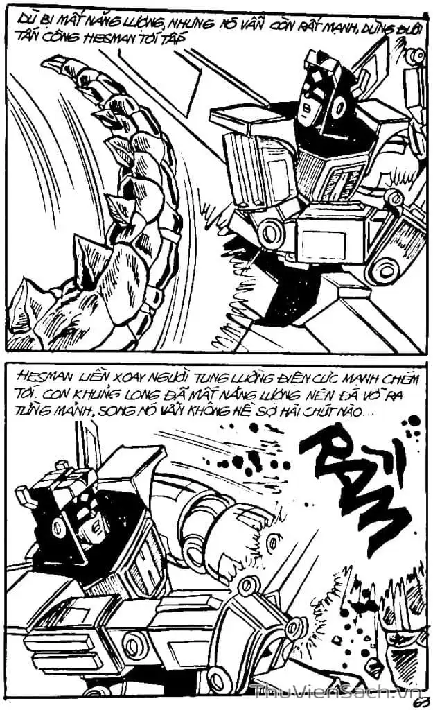 Truyện Tranh Dũng Sĩ Hesman trang 4