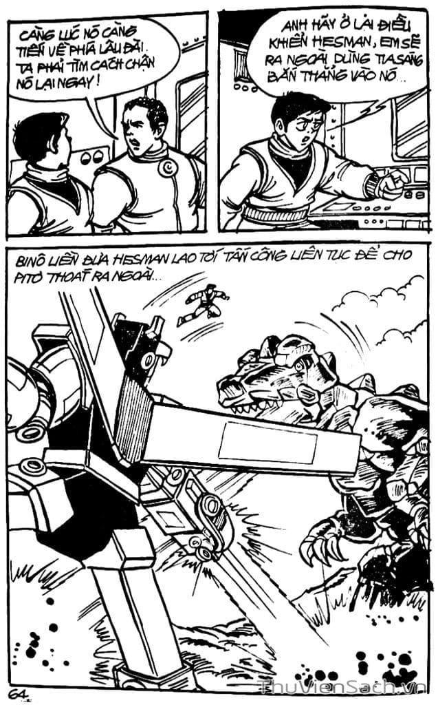 Truyện Tranh Dũng Sĩ Hesman trang 4