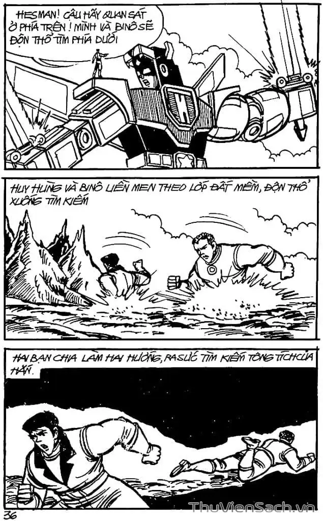 Truyện Tranh Dũng Sĩ Hesman trang 4