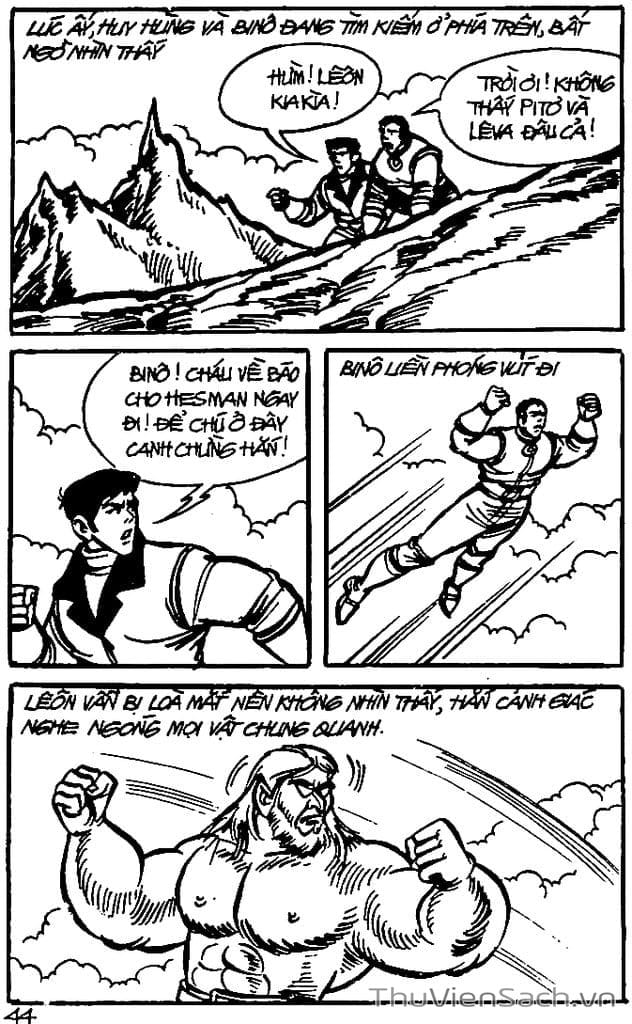 Truyện Tranh Dũng Sĩ Hesman trang 4