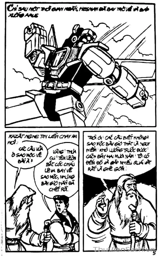 Truyện Tranh Dũng Sĩ Hesman trang 4