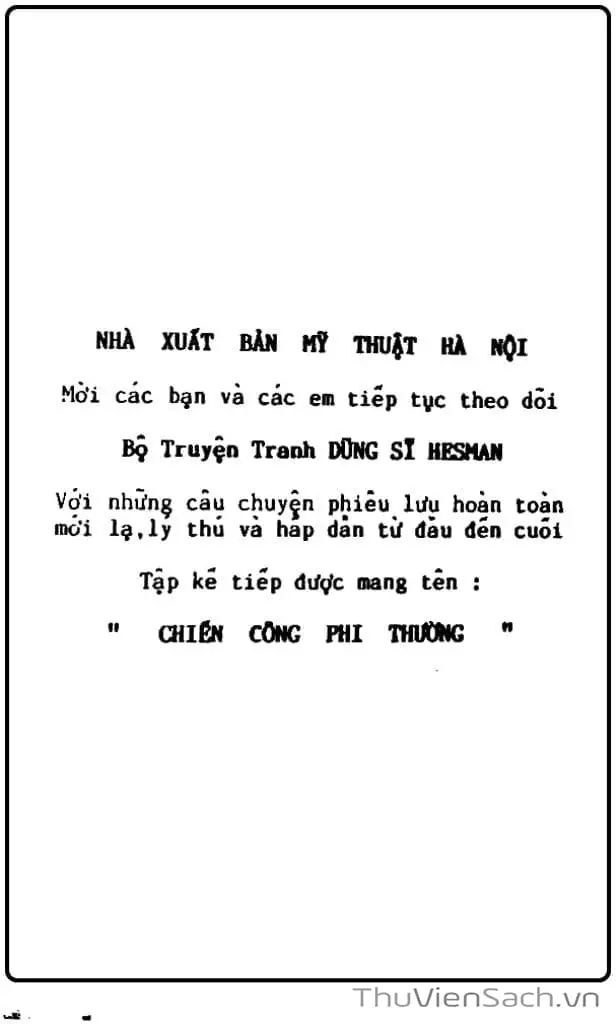 Truyện Tranh Dũng Sĩ Hesman trang 4