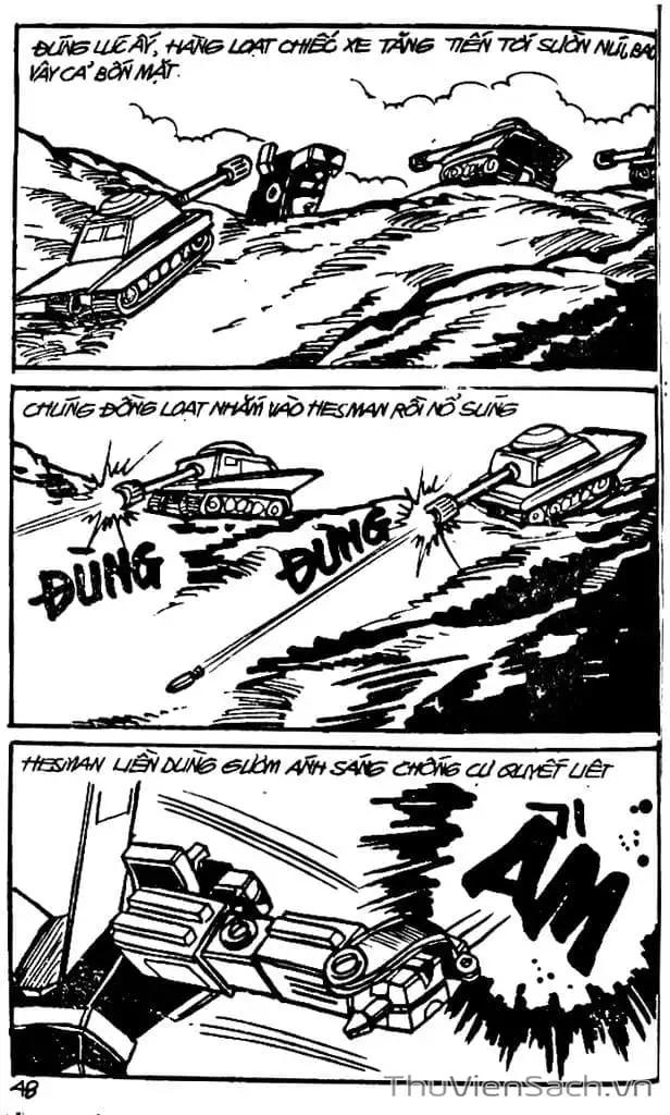 Truyện Tranh Dũng Sĩ Hesman trang 4