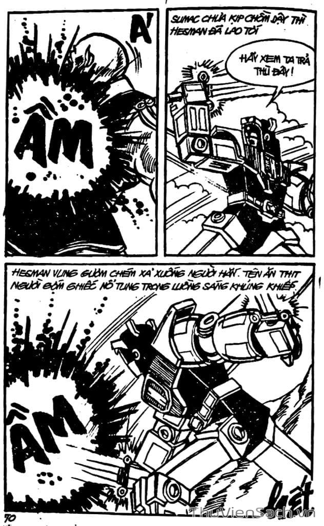 Truyện Tranh Dũng Sĩ Hesman trang 4