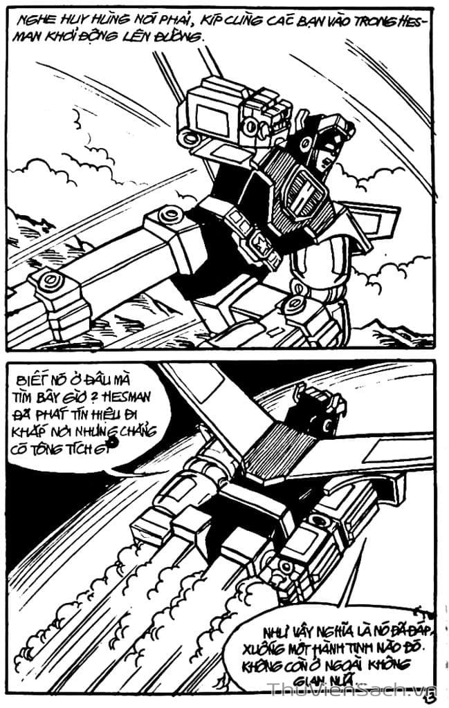 Truyện Tranh Dũng Sĩ Hesman trang 4