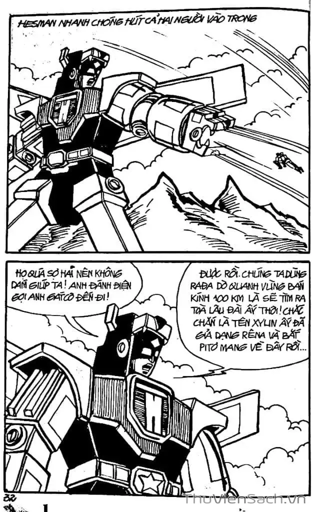 Truyện Tranh Dũng Sĩ Hesman trang 4