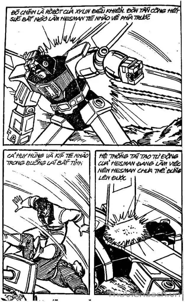 Truyện Tranh Dũng Sĩ Hesman trang 4