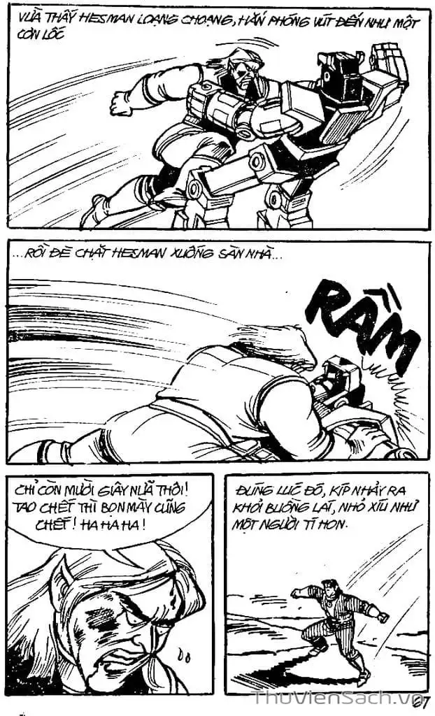 Truyện Tranh Dũng Sĩ Hesman trang 4