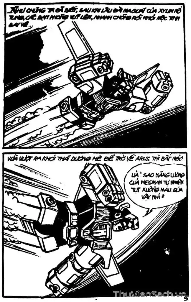 Truyện Tranh Dũng Sĩ Hesman trang 4