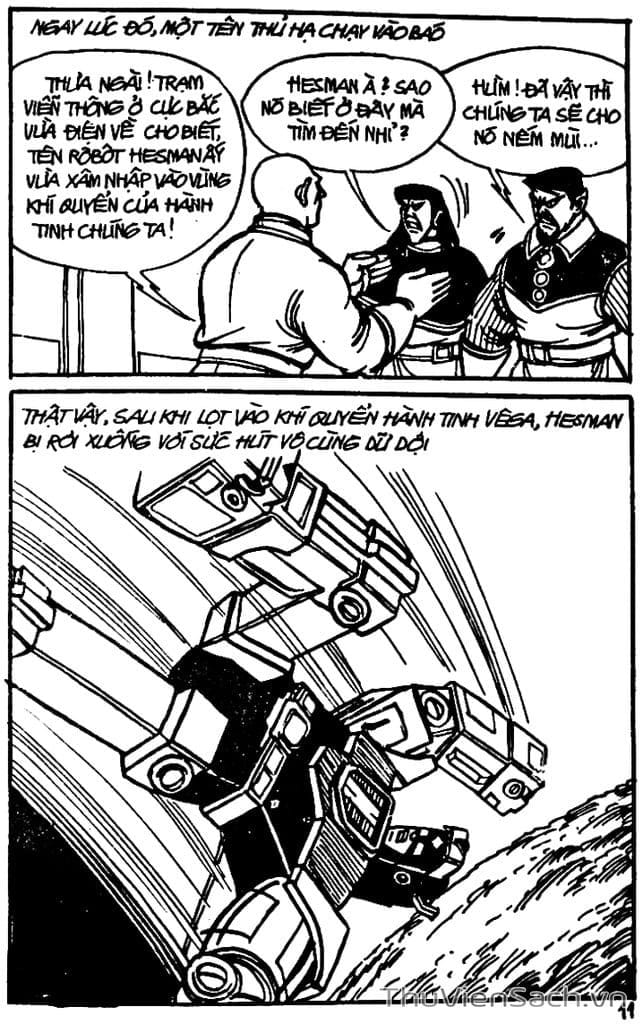Truyện Tranh Dũng Sĩ Hesman trang 4
