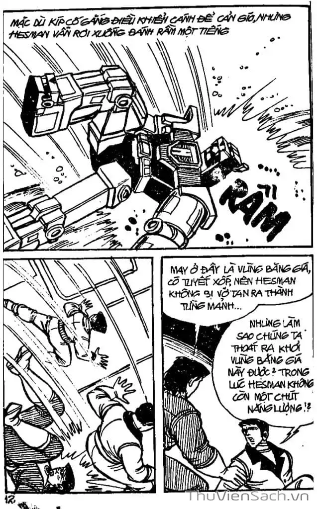 Truyện Tranh Dũng Sĩ Hesman trang 4