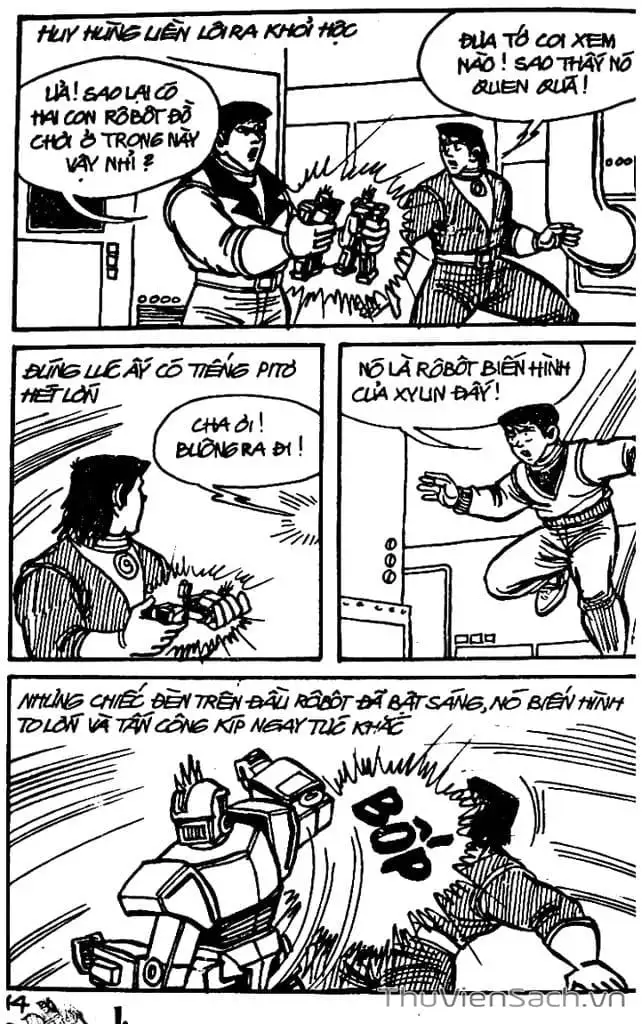 Truyện Tranh Dũng Sĩ Hesman trang 4