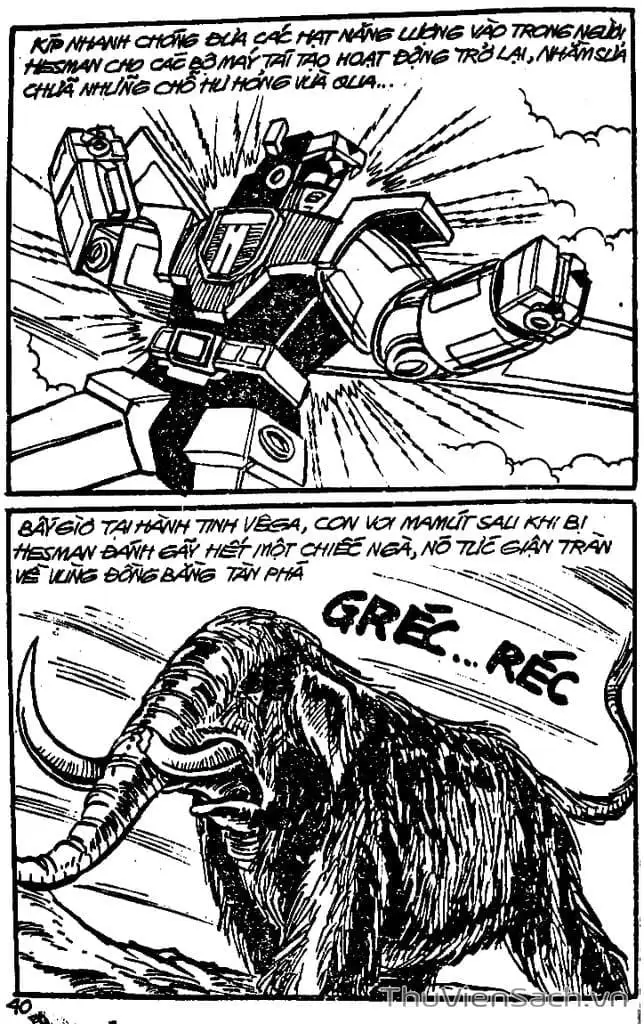 Truyện Tranh Dũng Sĩ Hesman trang 4