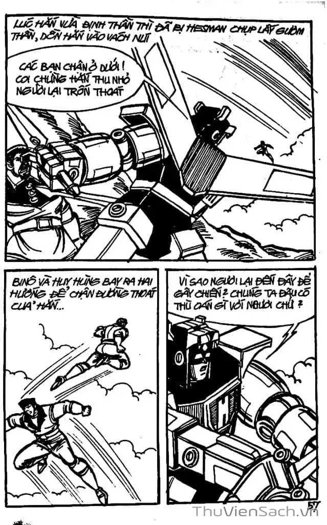 Truyện Tranh Dũng Sĩ Hesman trang 4