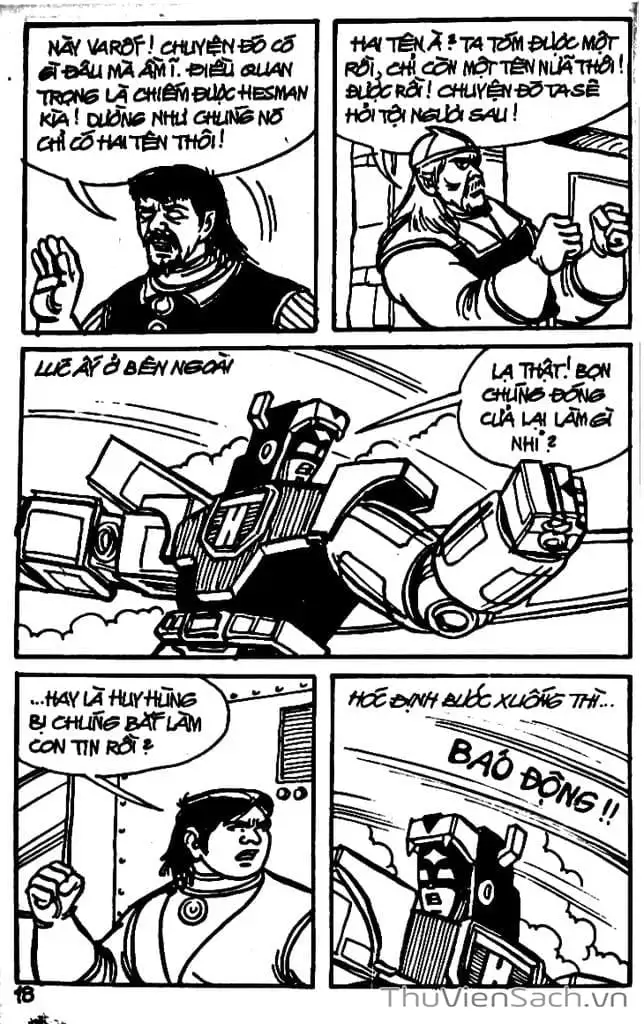 Truyện Tranh Dũng Sĩ Hesman trang 4