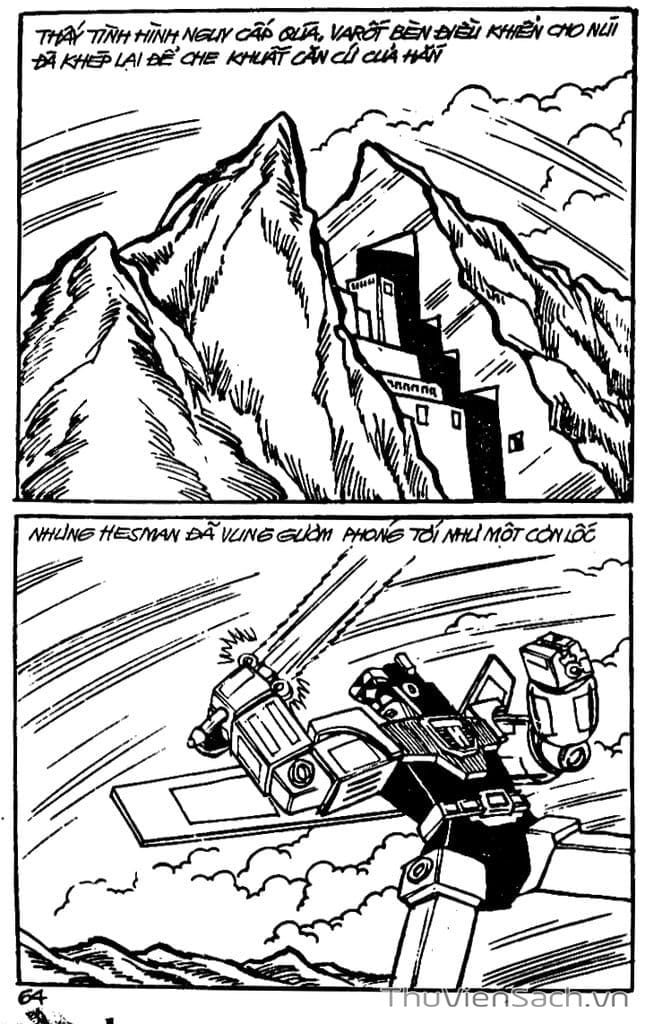 Truyện Tranh Dũng Sĩ Hesman trang 4
