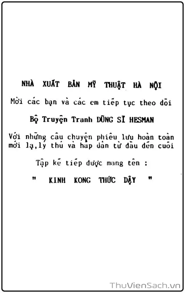 Truyện Tranh Dũng Sĩ Hesman trang 4
