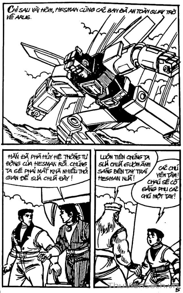 Truyện Tranh Dũng Sĩ Hesman trang 4