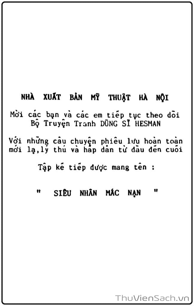 Truyện Tranh Dũng Sĩ Hesman trang 4