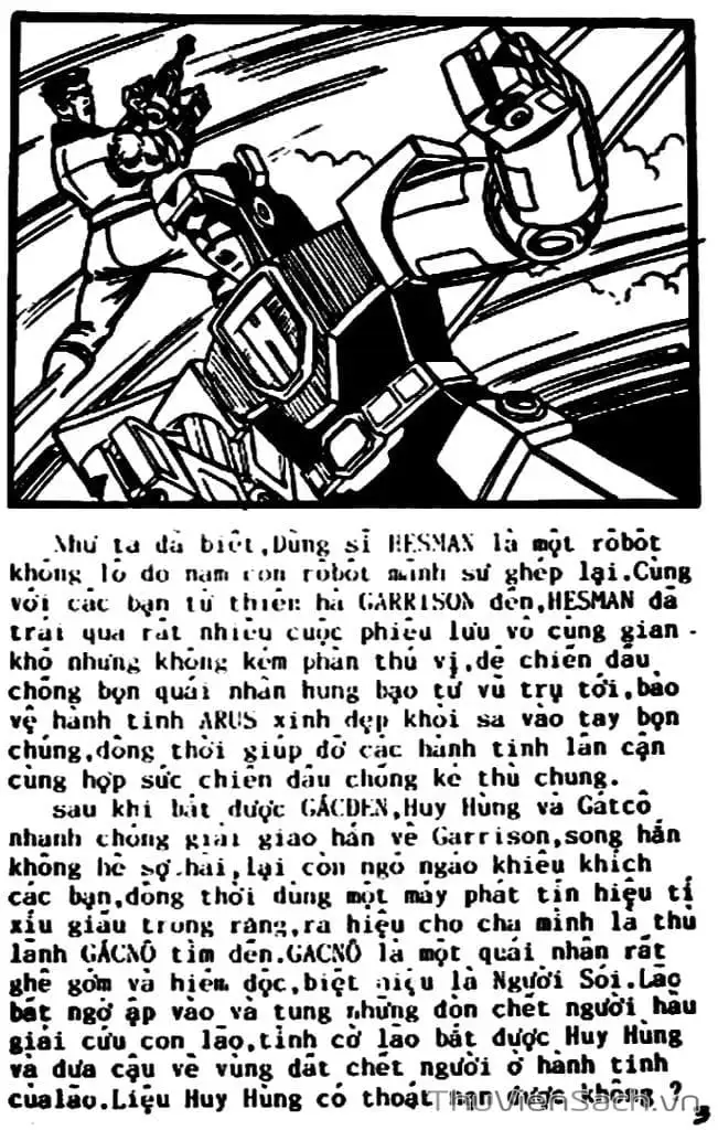 Truyện Tranh Dũng Sĩ Hesman trang 4