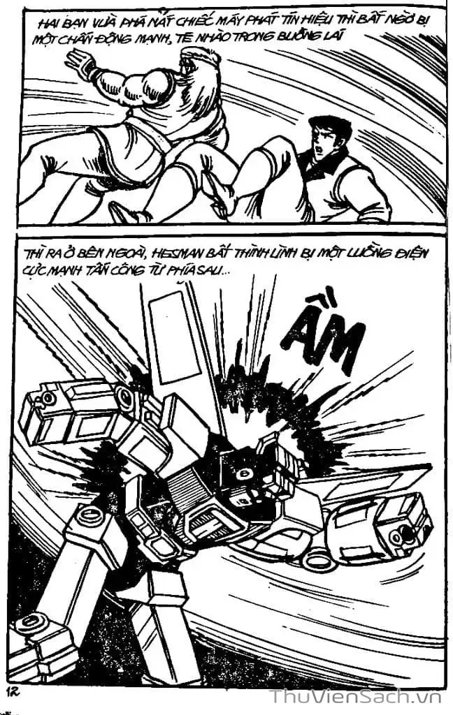 Truyện Tranh Dũng Sĩ Hesman trang 4