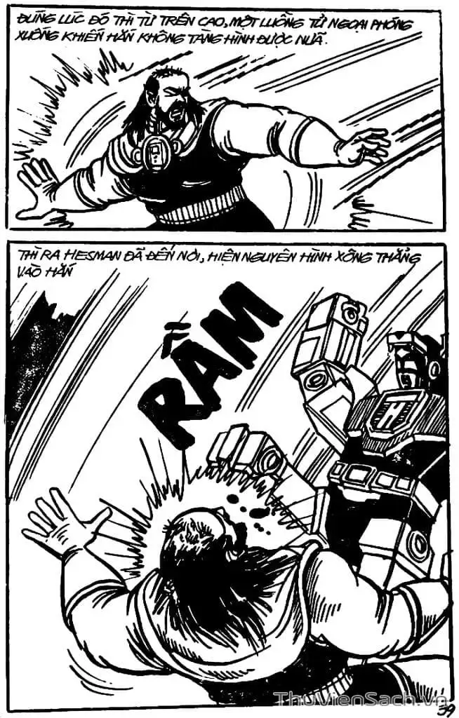 Truyện Tranh Dũng Sĩ Hesman trang 4