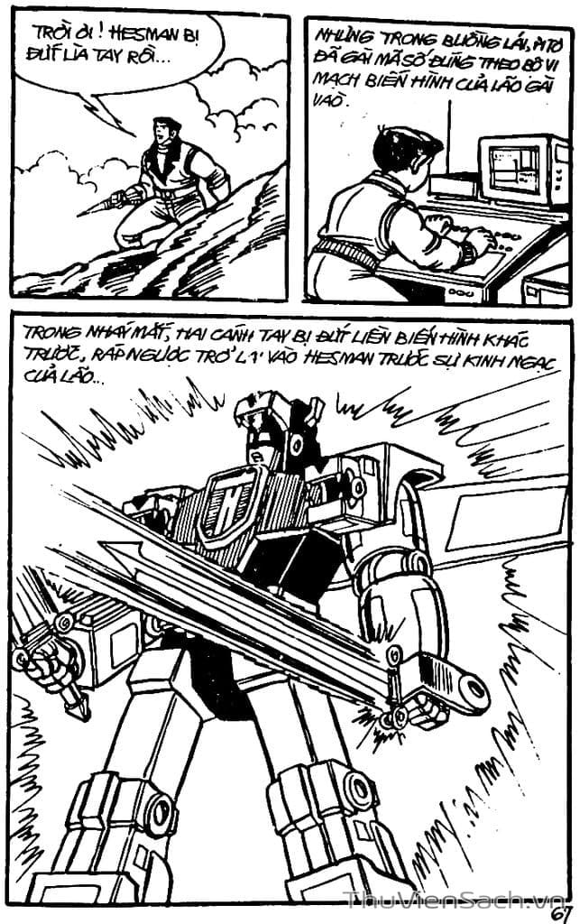 Truyện Tranh Dũng Sĩ Hesman trang 4