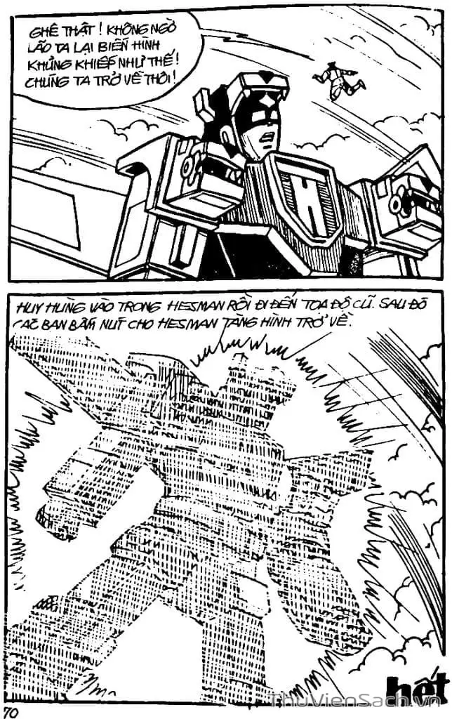Truyện Tranh Dũng Sĩ Hesman trang 4