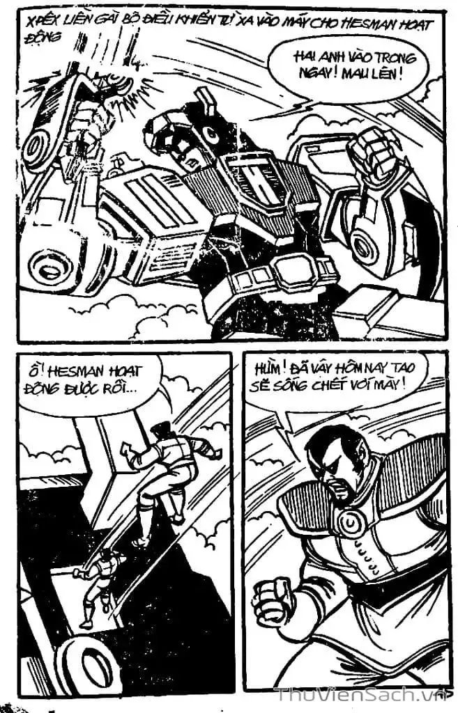 Truyện Tranh Dũng Sĩ Hesman trang 4