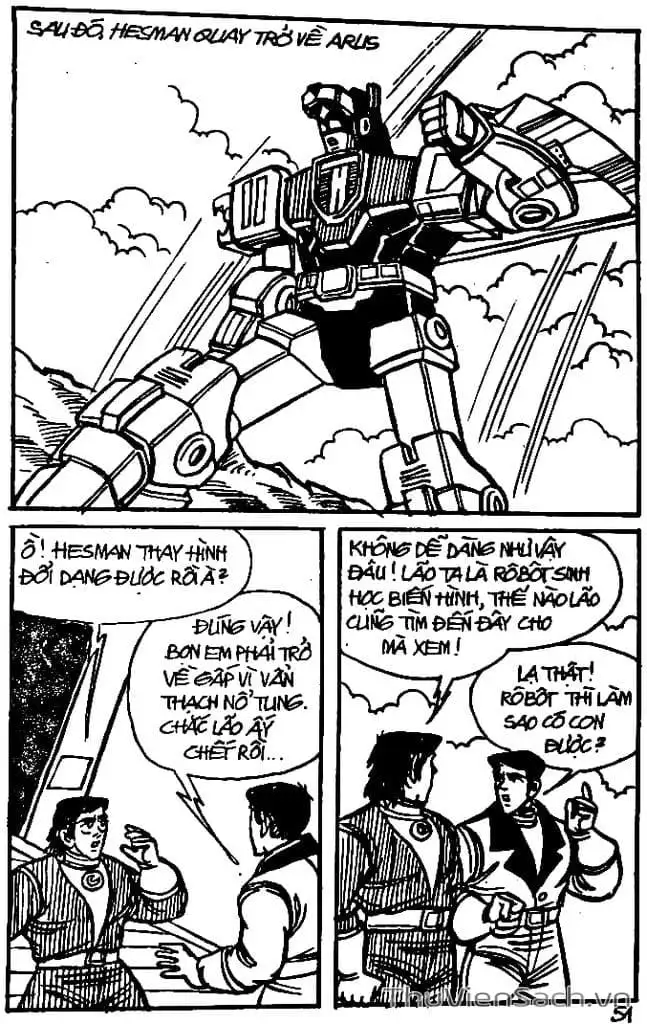 Truyện Tranh Dũng Sĩ Hesman trang 4