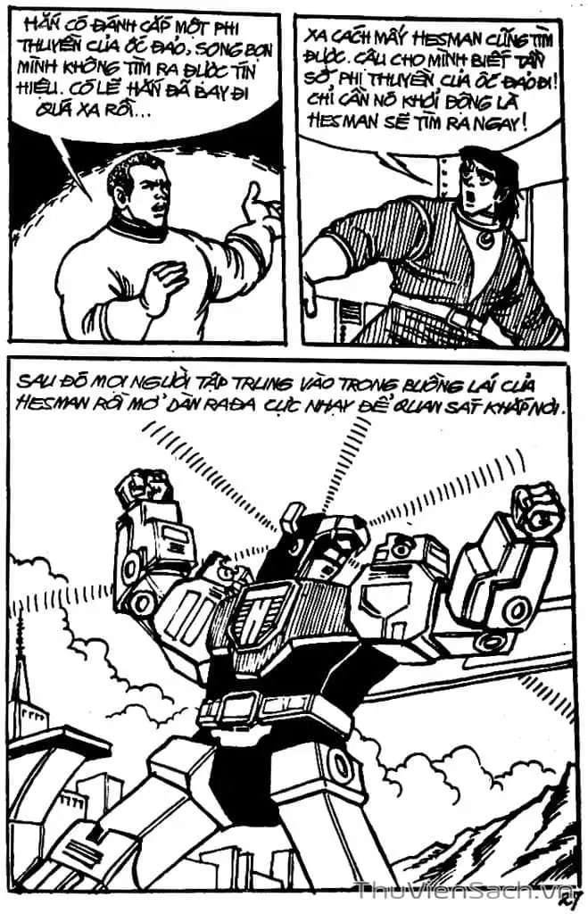 Truyện Tranh Dũng Sĩ Hesman trang 4