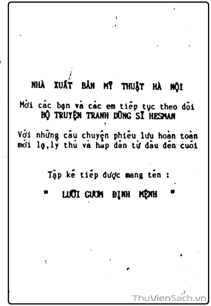 Truyện Tranh Dũng Sĩ Hesman trang 4