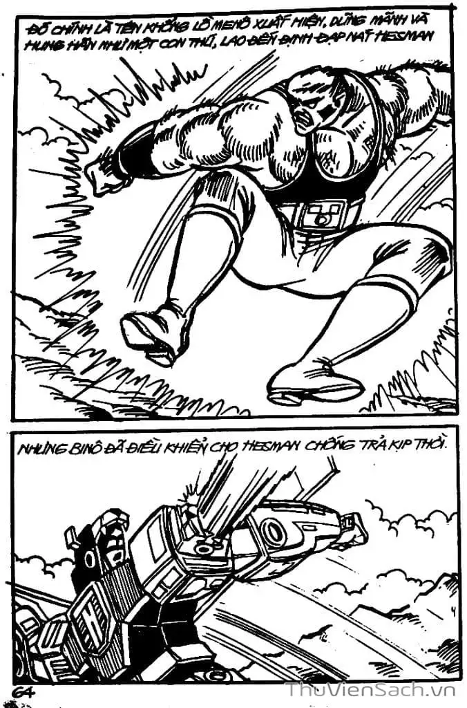 Truyện Tranh Dũng Sĩ Hesman trang 4
