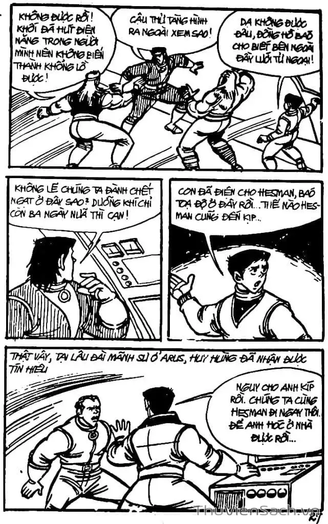 Truyện Tranh Dũng Sĩ Hesman trang 4