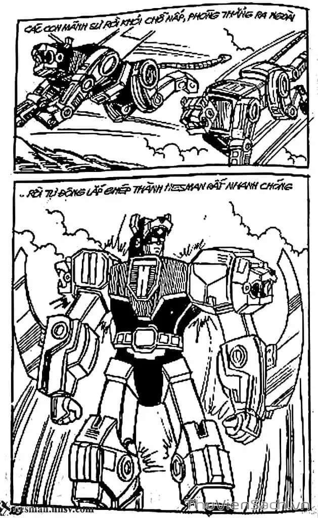 Truyện Tranh Dũng Sĩ Hesman trang 4