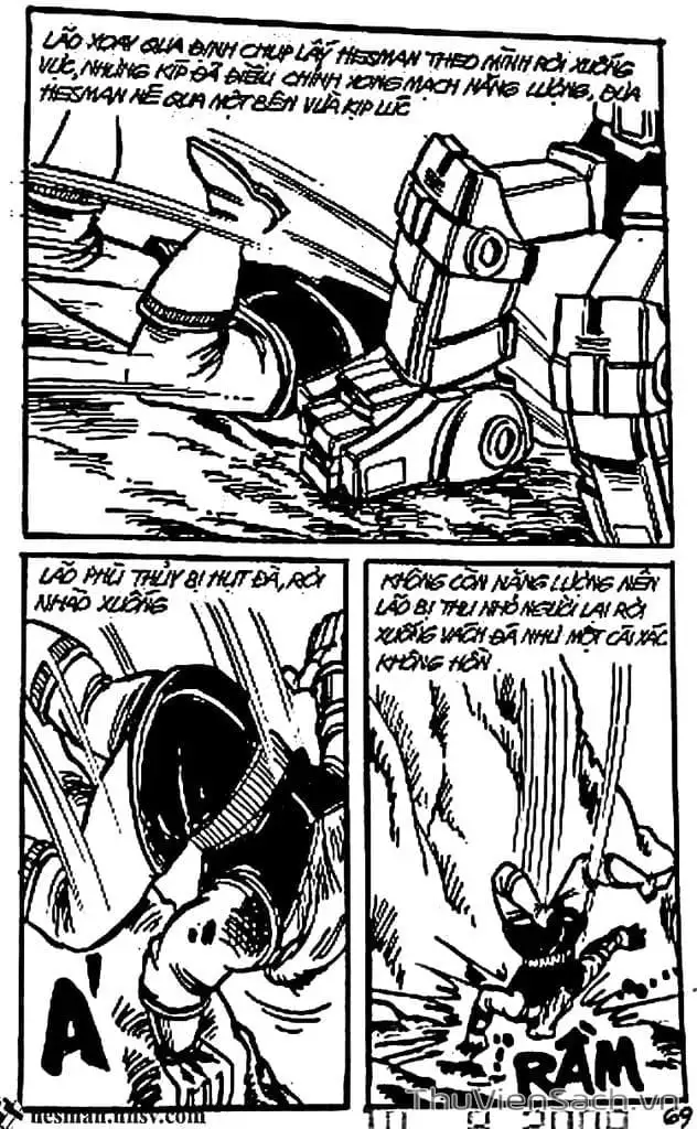 Truyện Tranh Dũng Sĩ Hesman trang 4