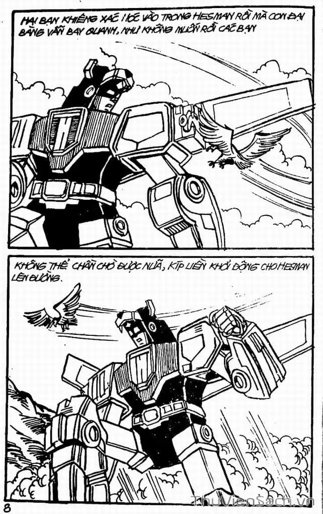 Truyện Tranh Dũng Sĩ Hesman trang 4